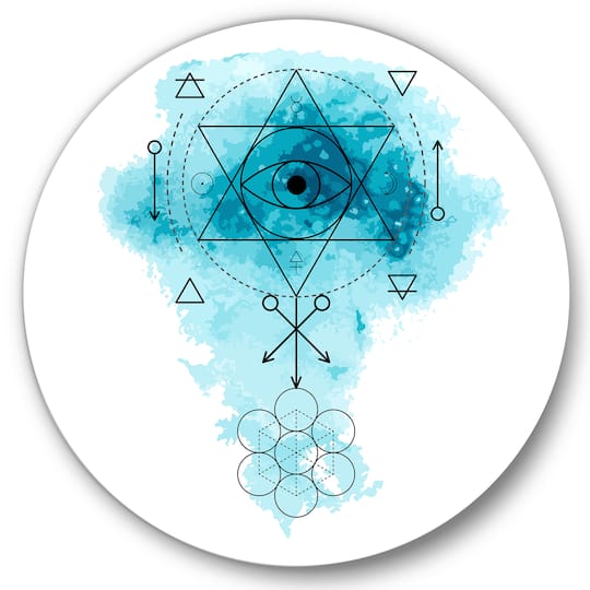 Designart - Symbol of Alchemy and Sacred Geometry II